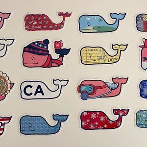 16 Vineyard Vines Stickers!!